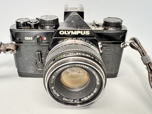 Olympus fotocamera reflex - om-2,