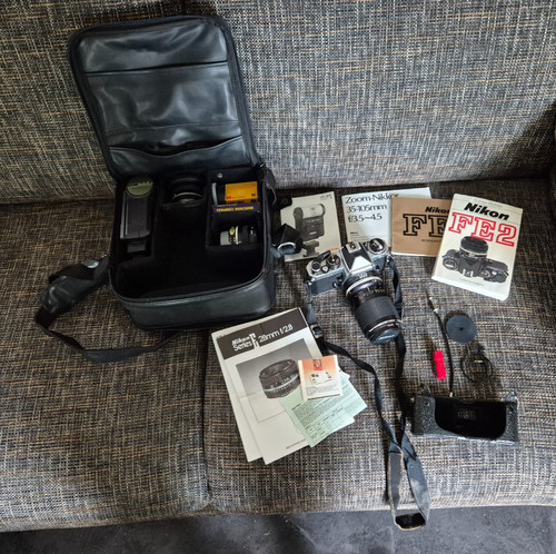 Fotocamera nikon fe2 black - nikon,