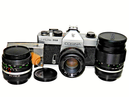 Fotocamera cosina hilite dlr - fotocamera,