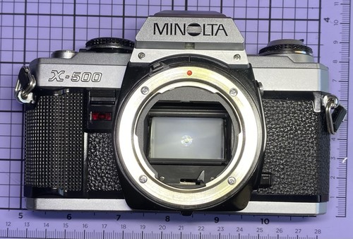 Minolta 500 restaurata - minolta,